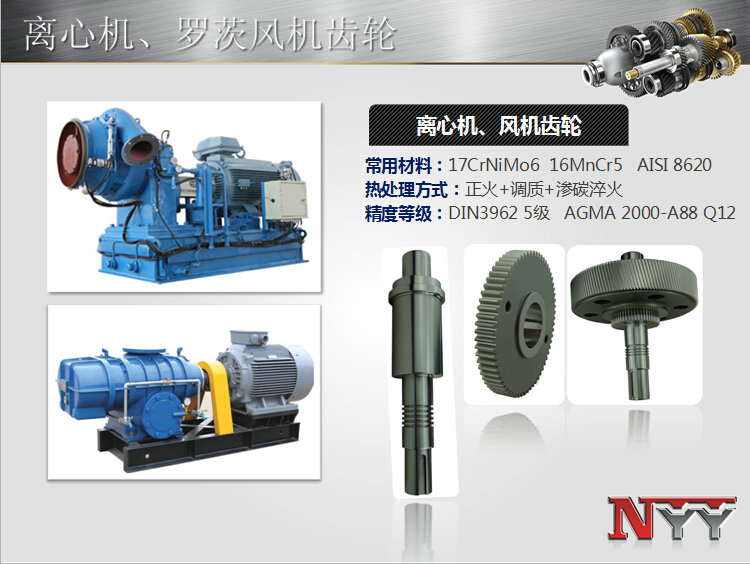 離心機(jī)、風(fēng)機(jī)齒輪